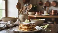 Millefoglie con marmellata di arance e fiori di sambuco, un’idea azzeccata Millefoglie con marmellata di arance e fiori di sambuco, un’idea azzeccata