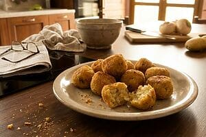 Polpette di rape bianche e patate: riciclo intelligente al forno e in padella