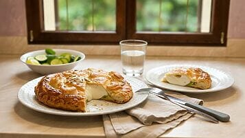 camembert in crosta di sfoglia