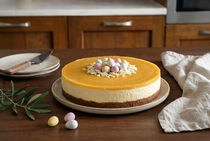 cheesecake al mango