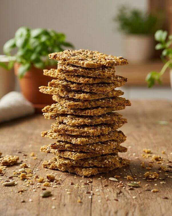 crackers con farina di mele (2)