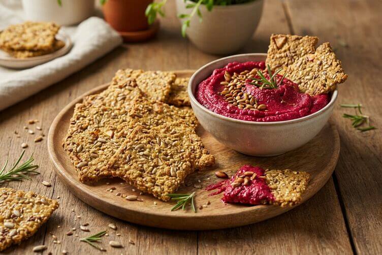 crackers con farina di mele (2)