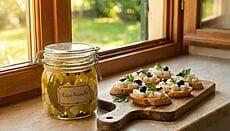 rape bianche sott'olio aperitivo