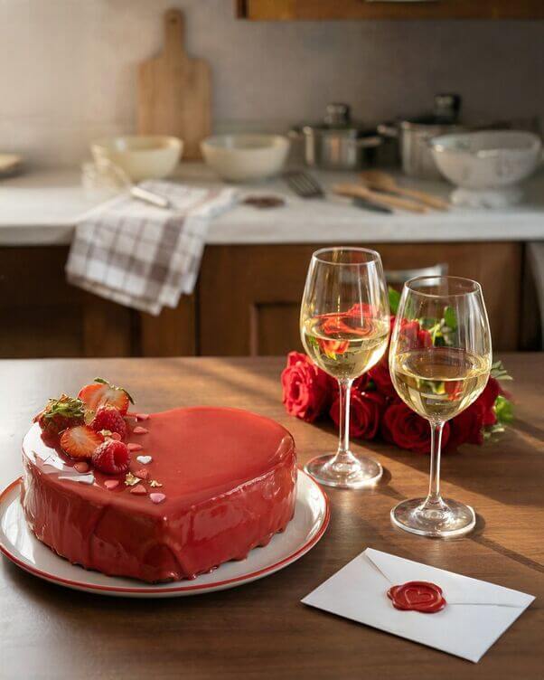 torta mousse a cuore 