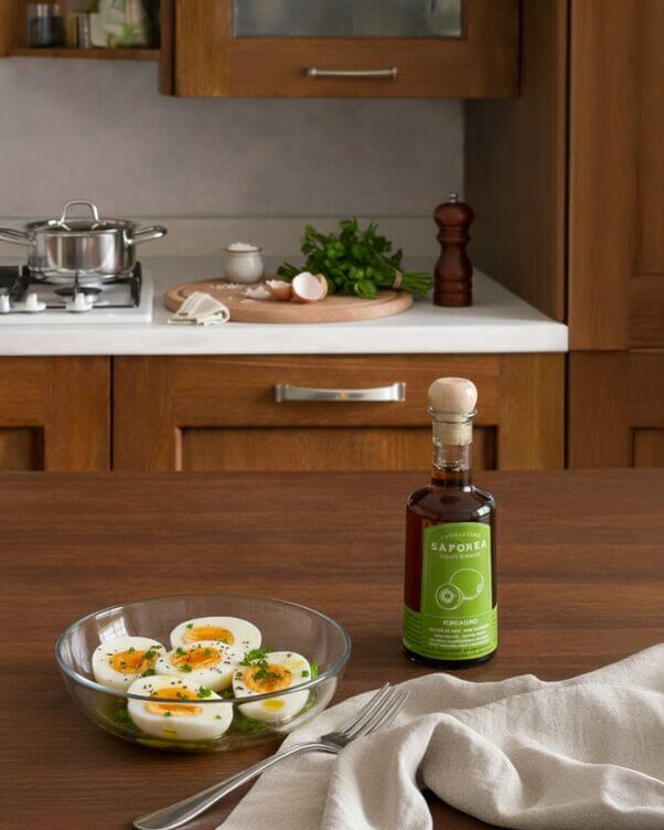 uova sode e aceto di kiwi uova sode e aceto di kiwi