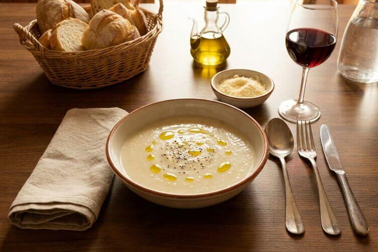 vellutata chiara di rapa bianca vellutata chiara di rapa bianca