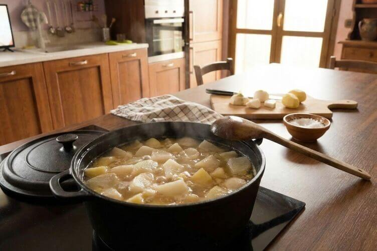 vellutata di rape bianche in cottura vellutata di rape bianche in cottura