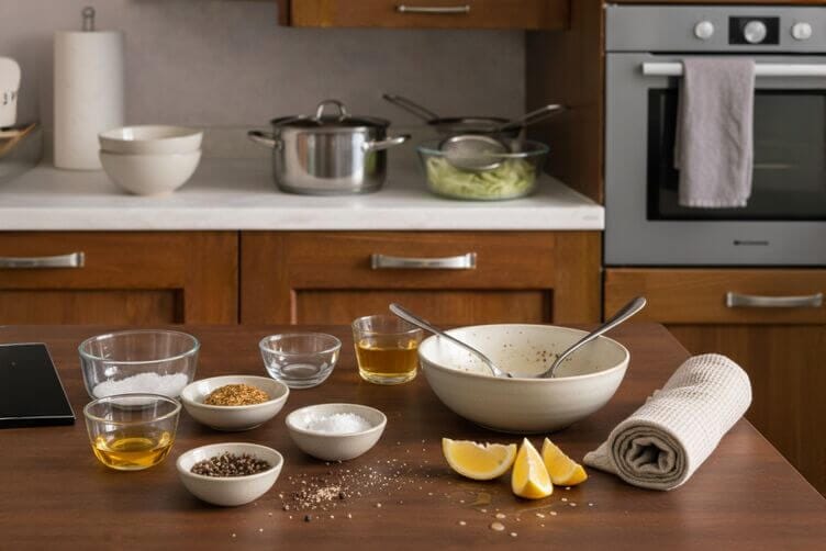 vinaigrette con aceto di cocco