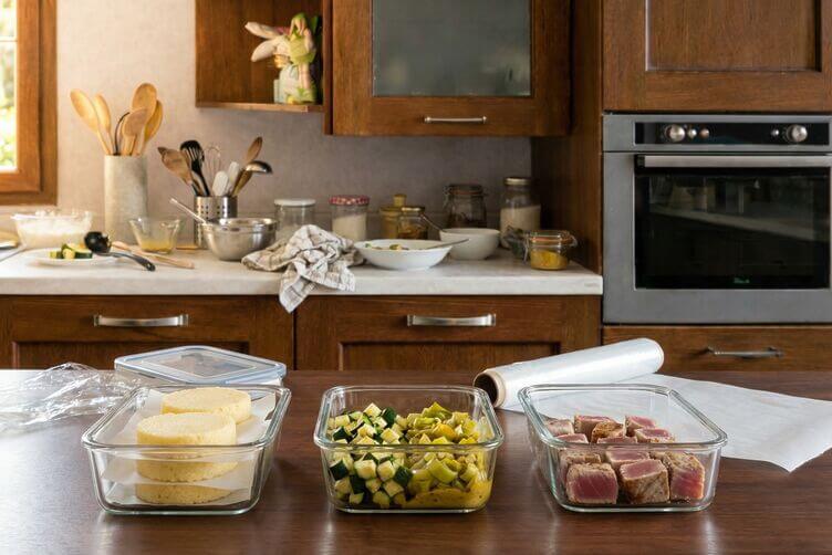 Conservazione del tortino di polenta bianca con tonno fresco