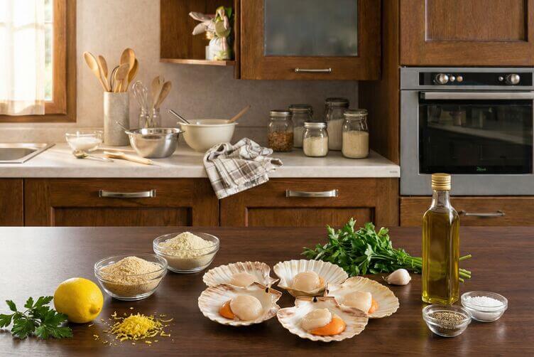 capesante gratinate ingredienti