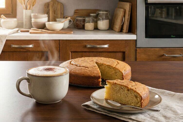 cappuccino senza lattosio a colazione