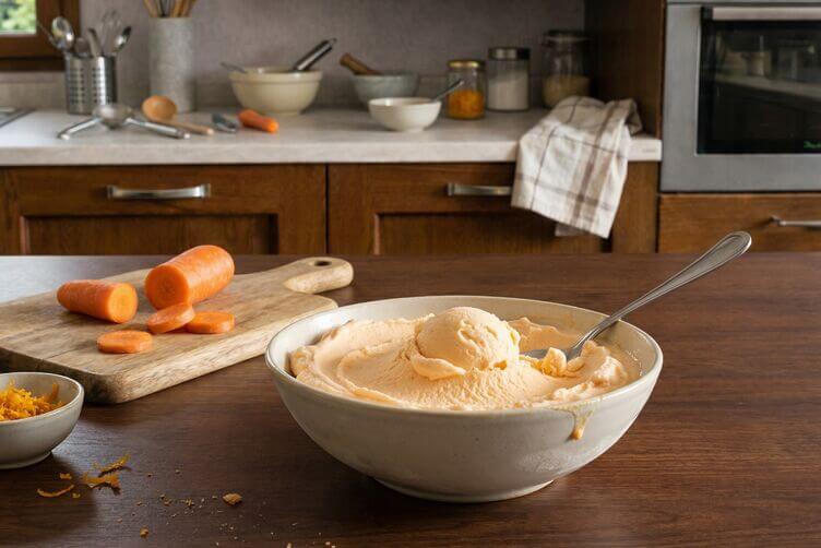 gelato alla carota