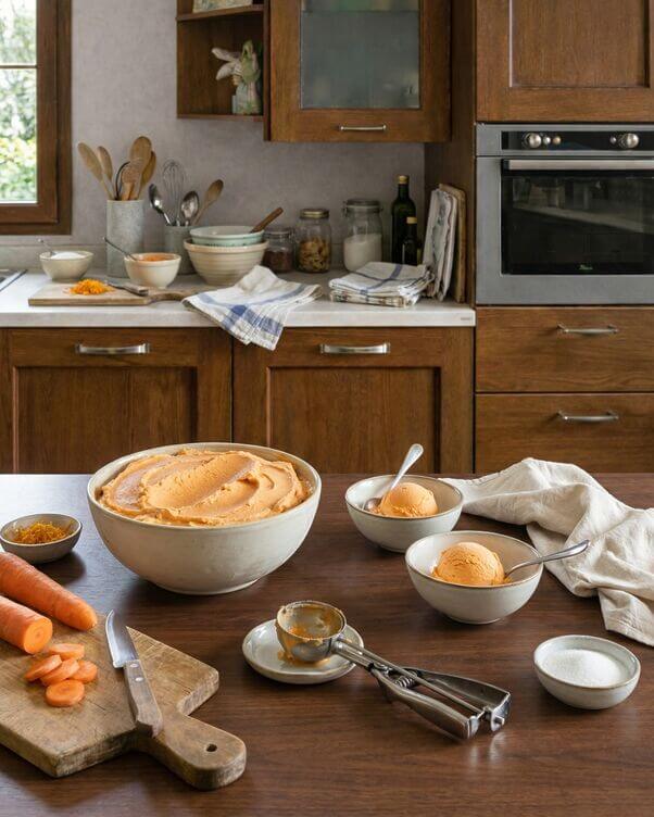 gelato alla carota gelato alla carota