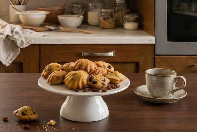 madeleines con miglio