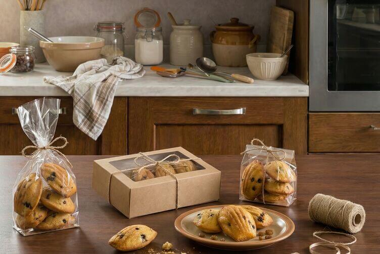 madeleines con miglio regalo