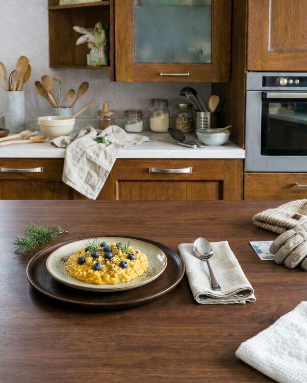 risotto oro e bosco risotto oro e bosco