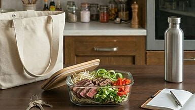 Beef salad bowl schiscetta