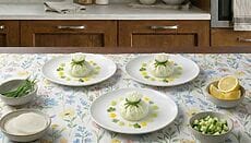 Fagottino di daikon all’erba cipollina