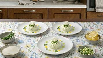 Fagottino di daikon all’erba cipollina