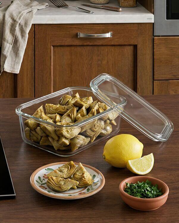 carciofi in padella conservazione e meal prep