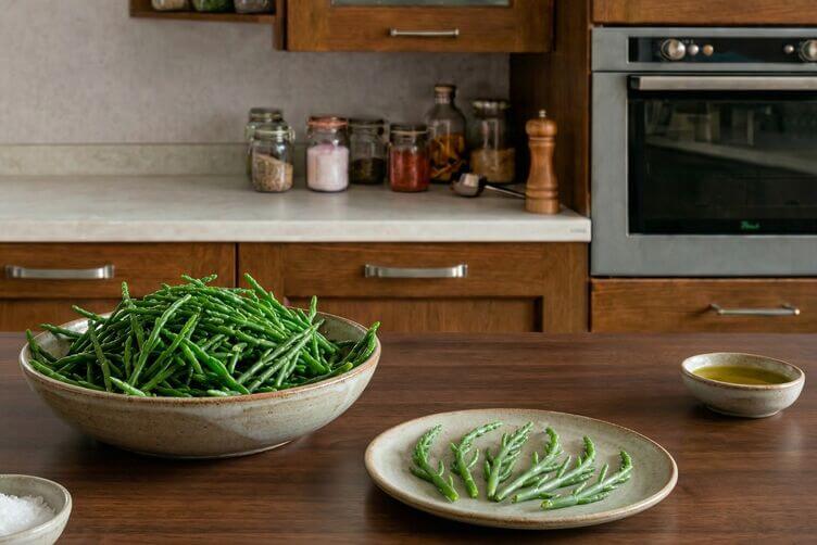 salicornia o asparago di mare