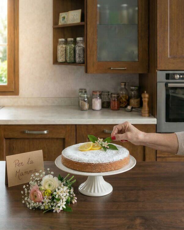 torta caprese al limone 