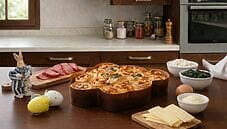 Colomba salata di pasta sfoglia