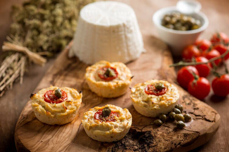 SFORMATINI RICOTTA ALLO ZENZERO O V