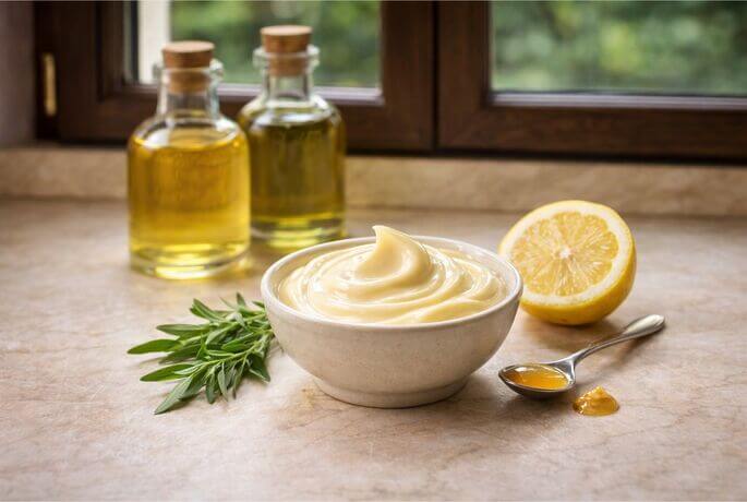 maionese aromatizzata al miele 1