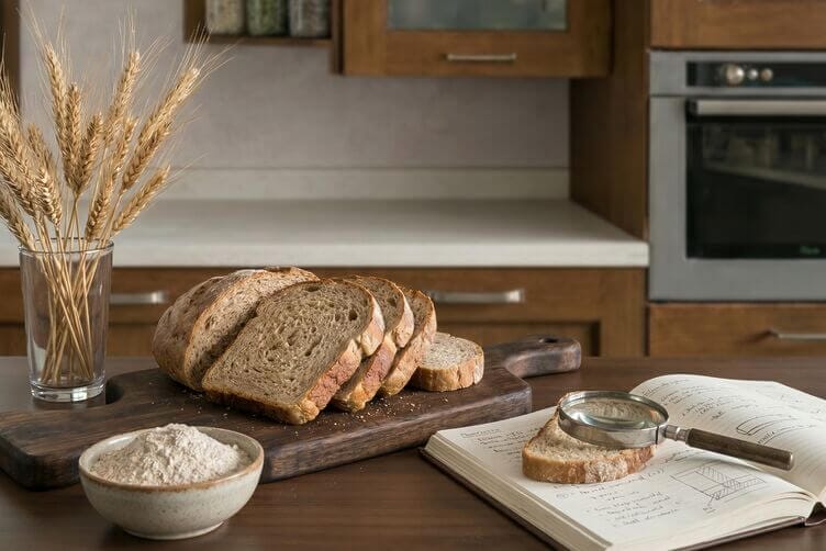 Pane di grano senza glutine e ricerca alimentare del CNR