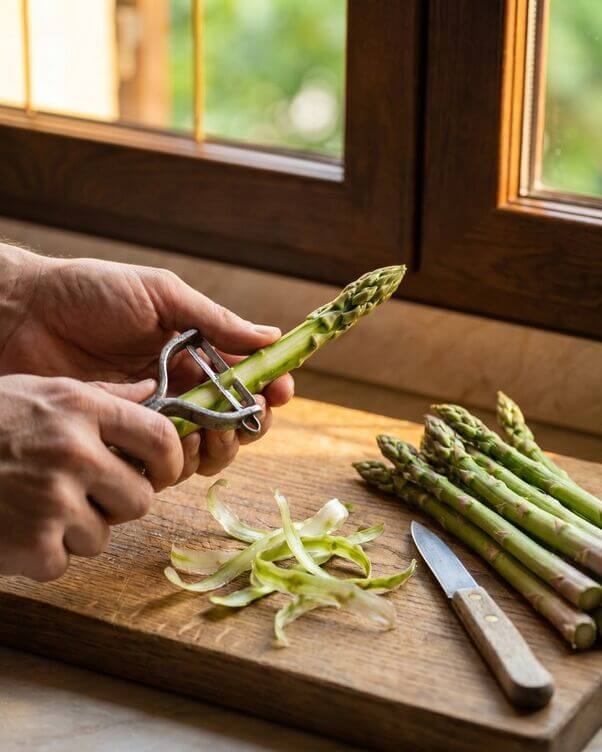 smettete di buttare i gambi degli asparagi